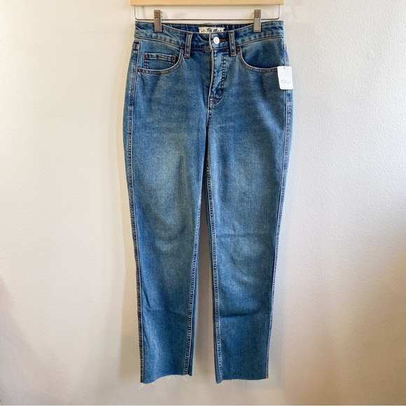 Free People Curvy High Rise Vintage Straight Leg Cropped NWT - Picture 4 of 11